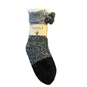 Bearpaw Sherpa Lined Slipper Socks Size 9-11 For Women